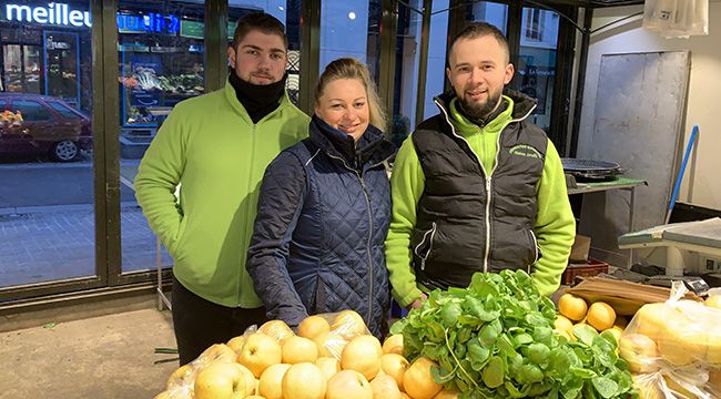 Photo de commerçant sur un marché